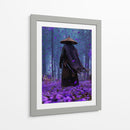El Ronin Violeta - Puffy Design | Cuadro decorativo de Canvas Lab
