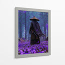 El Ronin Violeta - Puffy Design | Cuadro decorativo de Canvas Lab