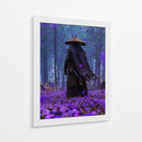 El Ronin Violeta - Puffy Design | Cuadro decorativo de Canvas Lab
