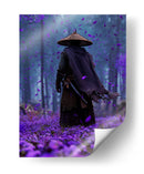El Ronin Violeta - Puffy Design | Cuadro decorativo de Canvas Lab