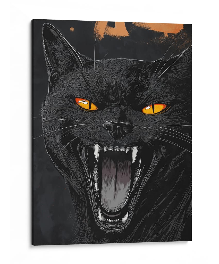 Furia Oscura - Puffy Design | Cuadro decorativo de Canvas Lab