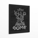 Joven y Audaz - Puffy Design | Cuadro decorativo de Canvas Lab