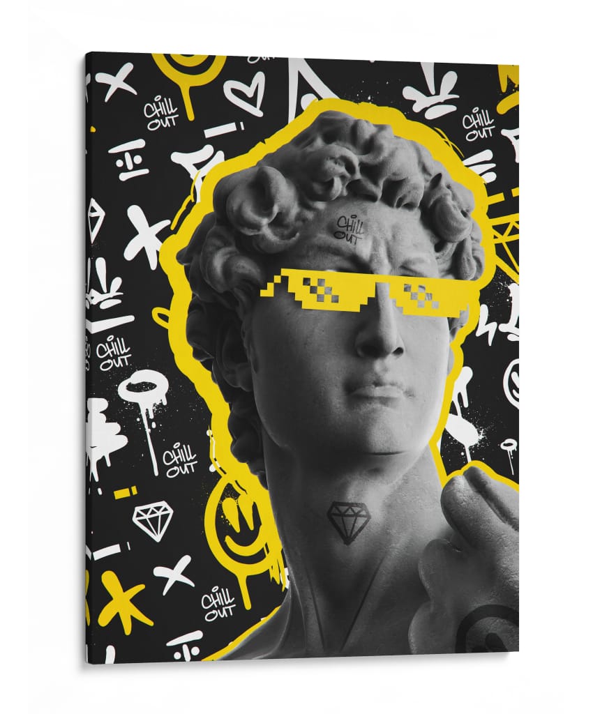 Rebelde Calmo - Puffy Design | Cuadro decorativo de Canvas Lab