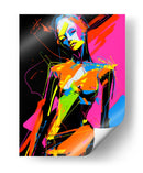 Caos Vibrante - Puffy Design | Cuadro decorativo de Canvas Lab