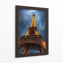 Eiffel: Luz y Tormenta - HCTR | Cuadro decorativo de Canvas Lab