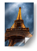 Eiffel: Luz y Tormenta - HCTR | Cuadro decorativo de Canvas Lab