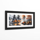 Aldea entre Neblina - Caperh | Cuadro decorativo de Canvas Lab