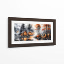 Aldea entre Neblina - Caperh | Cuadro decorativo de Canvas Lab