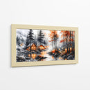 Aldea entre Neblina - Caperh | Cuadro decorativo de Canvas Lab