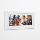 Aldea entre Neblina - Caperh | Cuadro decorativo de Canvas Lab