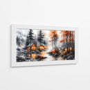 Aldea entre Neblina - Caperh | Cuadro decorativo de Canvas Lab