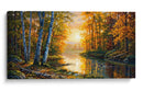 Amanecer en el Rio - Caperh | Cuadro decorativo de Canvas Lab