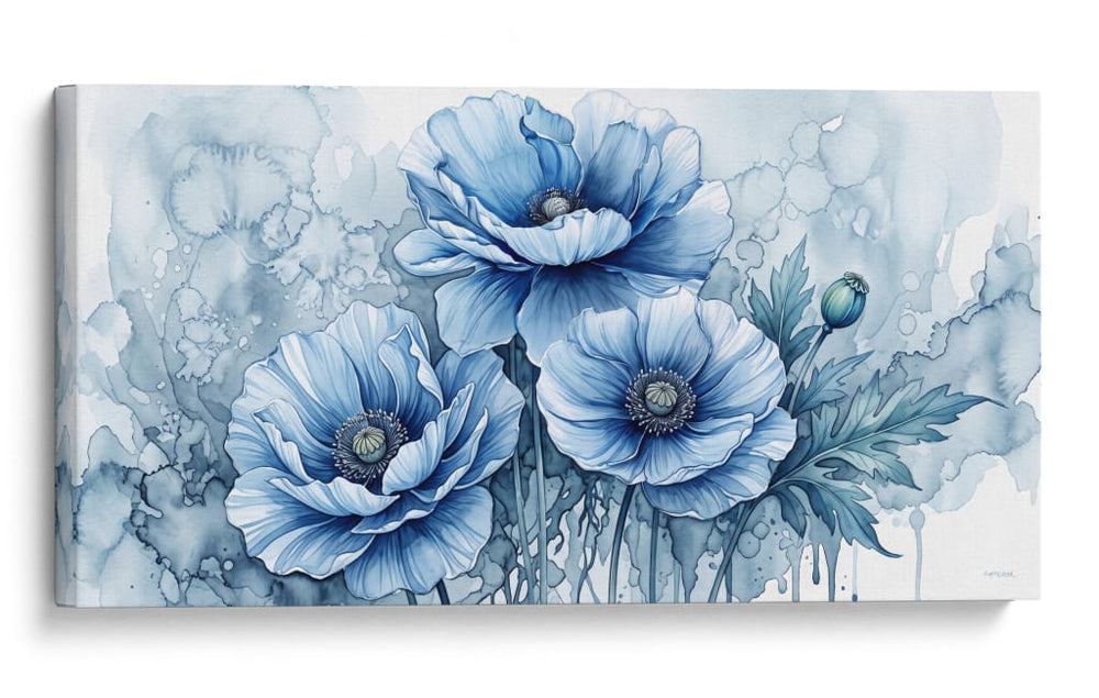Amapolas de Agua - Caperh | Cuadro decorativo de Canvas Lab
