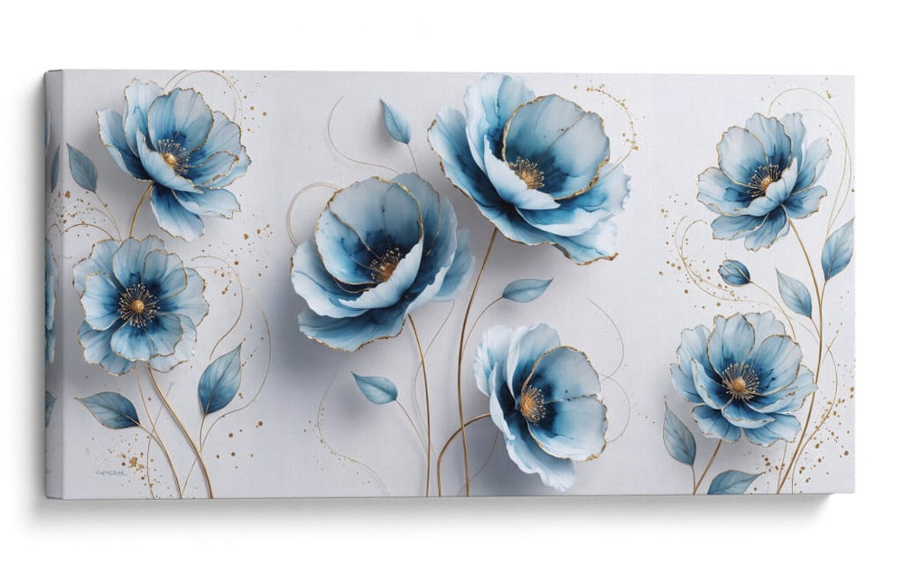 Azul de Oro - Caperh | Cuadro decorativo de Canvas Lab