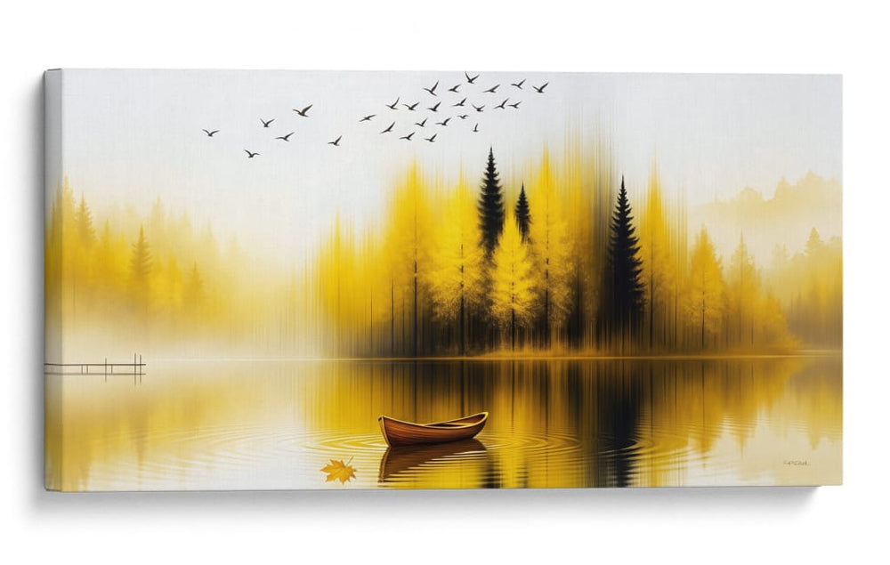Barca de Oro - Caperh | Cuadro decorativo de Canvas Lab