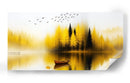 Barca de Oro - Caperh | Cuadro decorativo de Canvas Lab