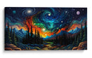 Bosque Estrellado - Caperh | Cuadro decorativo de Canvas Lab