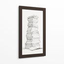 Pila de libros - DIEGO D L | Cuadro decorativo de Canvas Lab