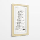 Pila de libros - DIEGO D L | Cuadro decorativo de Canvas Lab