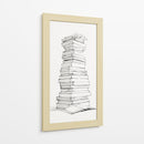 Pila de libros - DIEGO D L | Cuadro decorativo de Canvas Lab