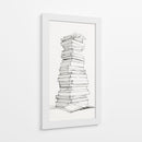 Pila de libros - DIEGO D L | Cuadro decorativo de Canvas Lab