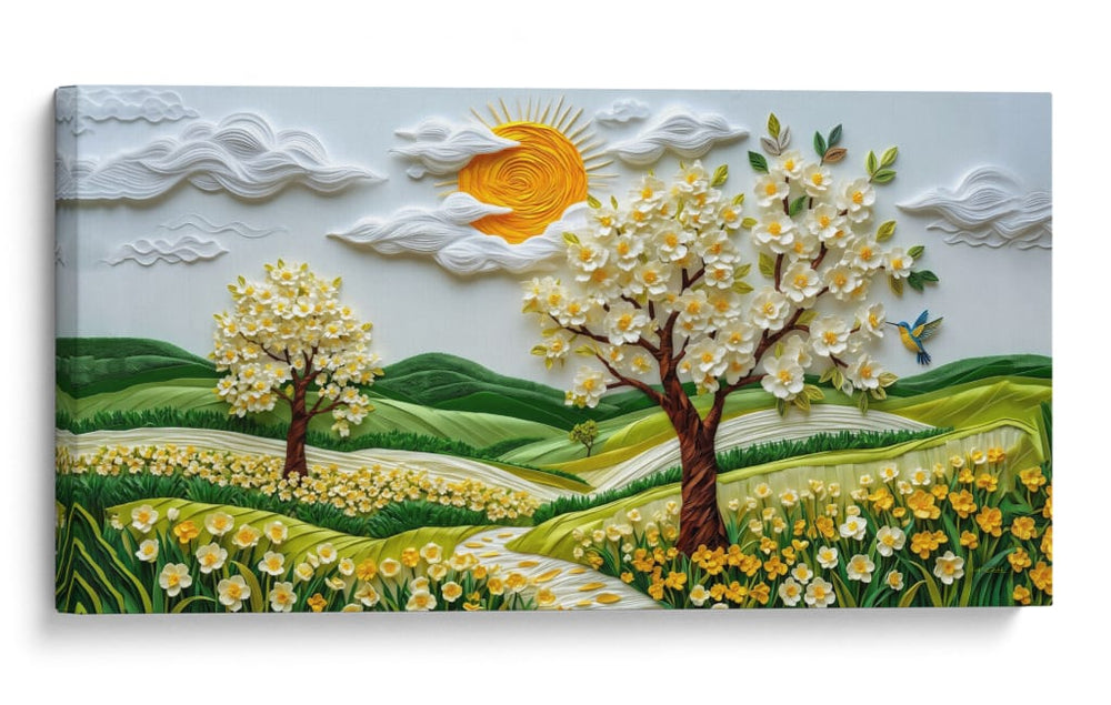 Campos de Primavera - Caperh | Cuadro decorativo de Canvas Lab