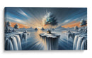 Cascadas de Hielo - Caperh | Cuadro decorativo de Canvas Lab