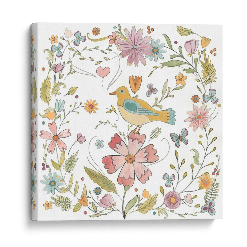 Feliz Jardín Ii - June Erica Vess | Cuadro decorativo de Canvas Lab