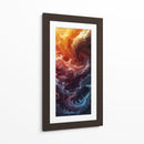 Choque de Tintes - Caperh | Cuadro decorativo de Canvas Lab