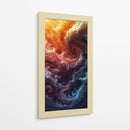 Choque de Tintes - Caperh | Cuadro decorativo de Canvas Lab