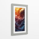 Choque de Tintes - Caperh | Cuadro decorativo de Canvas Lab