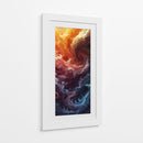 Choque de Tintes - Caperh | Cuadro decorativo de Canvas Lab