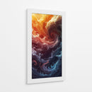 Choque de Tintes - Caperh | Cuadro decorativo de Canvas Lab