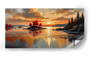 Chorreado Cobrizo - Caperh | Cuadro decorativo de Canvas Lab