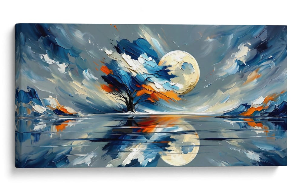 Cielo de Espátula - Caperh | Cuadro decorativo de Canvas Lab