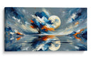 Cielo de Espátula - Caperh | Cuadro decorativo de Canvas Lab