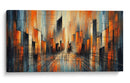 Ciudad de Lineas - Caperh | Cuadro decorativo de Canvas Lab
