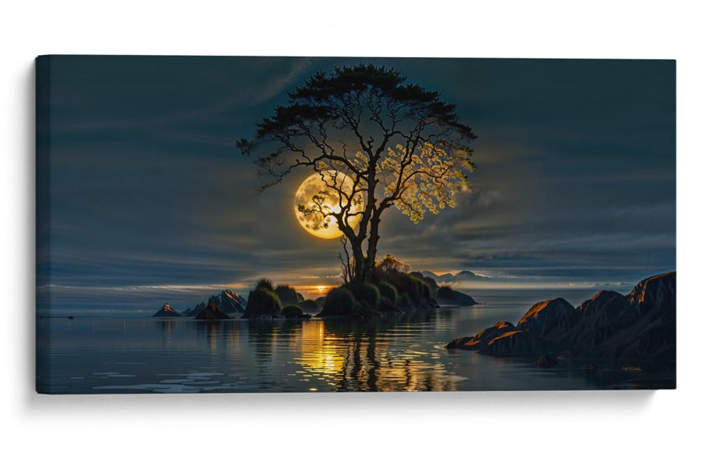 Claro de Luna - Caperh | Cuadro decorativo de Canvas Lab