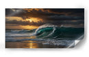 Crepúsculo de Espuma - Caperh | Cuadro decorativo de Canvas Lab
