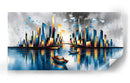 Cristales Flotantes - Caperh | Cuadro decorativo de Canvas Lab