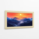 Cumbres Azules - Caperh | Cuadro decorativo de Canvas Lab