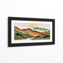 Cumbres de Relieve - Caperh | Cuadro decorativo de Canvas Lab