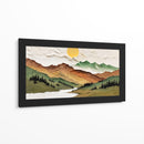 Cumbres de Relieve - Caperh | Cuadro decorativo de Canvas Lab