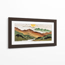 Cumbres de Relieve - Caperh | Cuadro decorativo de Canvas Lab