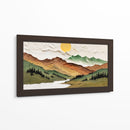 Cumbres de Relieve - Caperh | Cuadro decorativo de Canvas Lab