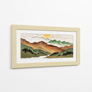 Cumbres de Relieve - Caperh | Cuadro decorativo de Canvas Lab