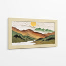 Cumbres de Relieve - Caperh | Cuadro decorativo de Canvas Lab