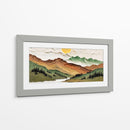 Cumbres de Relieve - Caperh | Cuadro decorativo de Canvas Lab