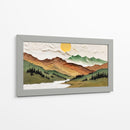 Cumbres de Relieve - Caperh | Cuadro decorativo de Canvas Lab