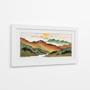 Cumbres de Relieve - Caperh | Cuadro decorativo de Canvas Lab